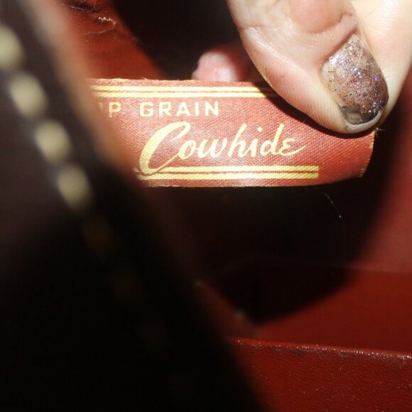 Vintage 30s 40's AOPA Army Pilot Cowhide Flight Cowhide Hardside Suitcase Rare - Picture 12 of 13